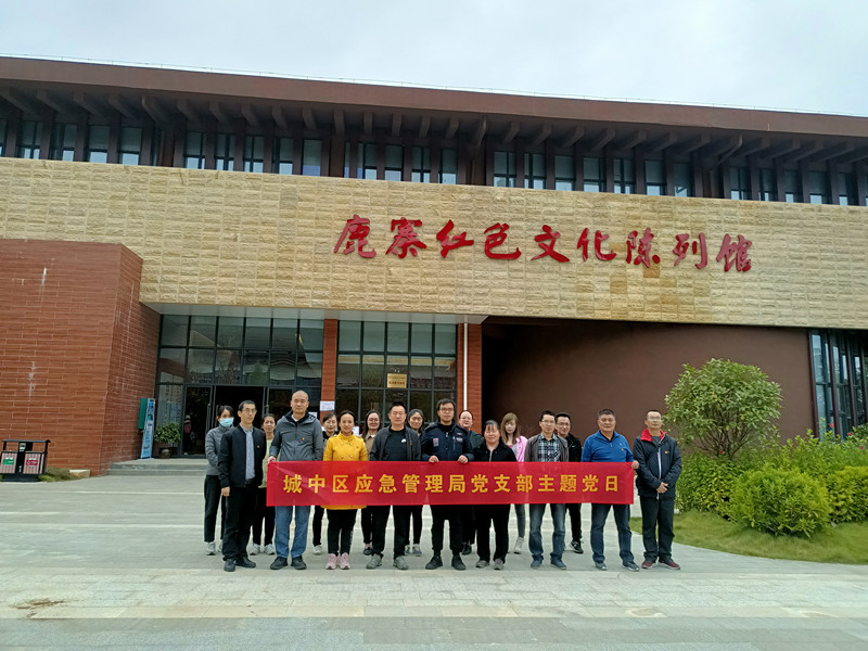 参观鹿寨红色文化陈列馆(城中区应急局党支部)_副本.jpg